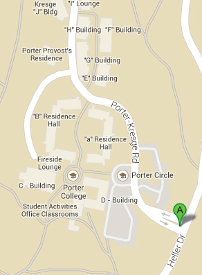 Porter College map