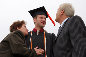 Parents and Graduating Student